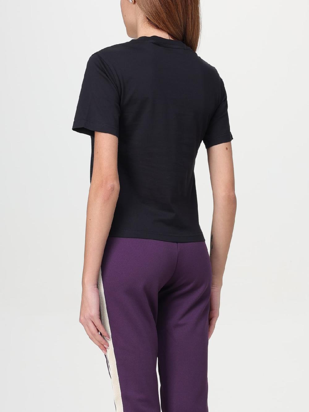 Giglio T-shirt Palm Angels In Cotone Con Logo