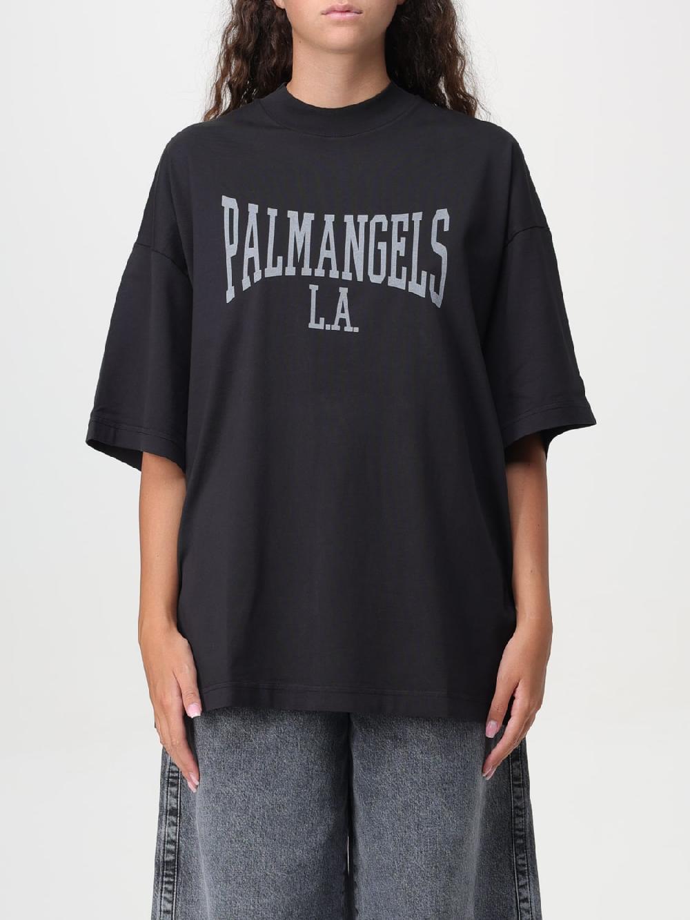 Giglio T-shirt Palm Angels in cotone