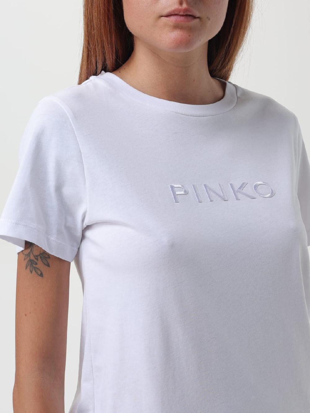 Giglio T-shirt Pinko In Cotone