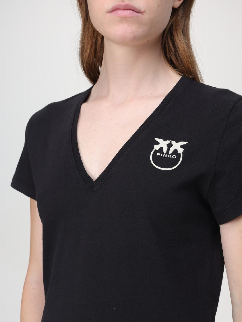 Giglio T-shirt Pinko In Cotone Con Logo