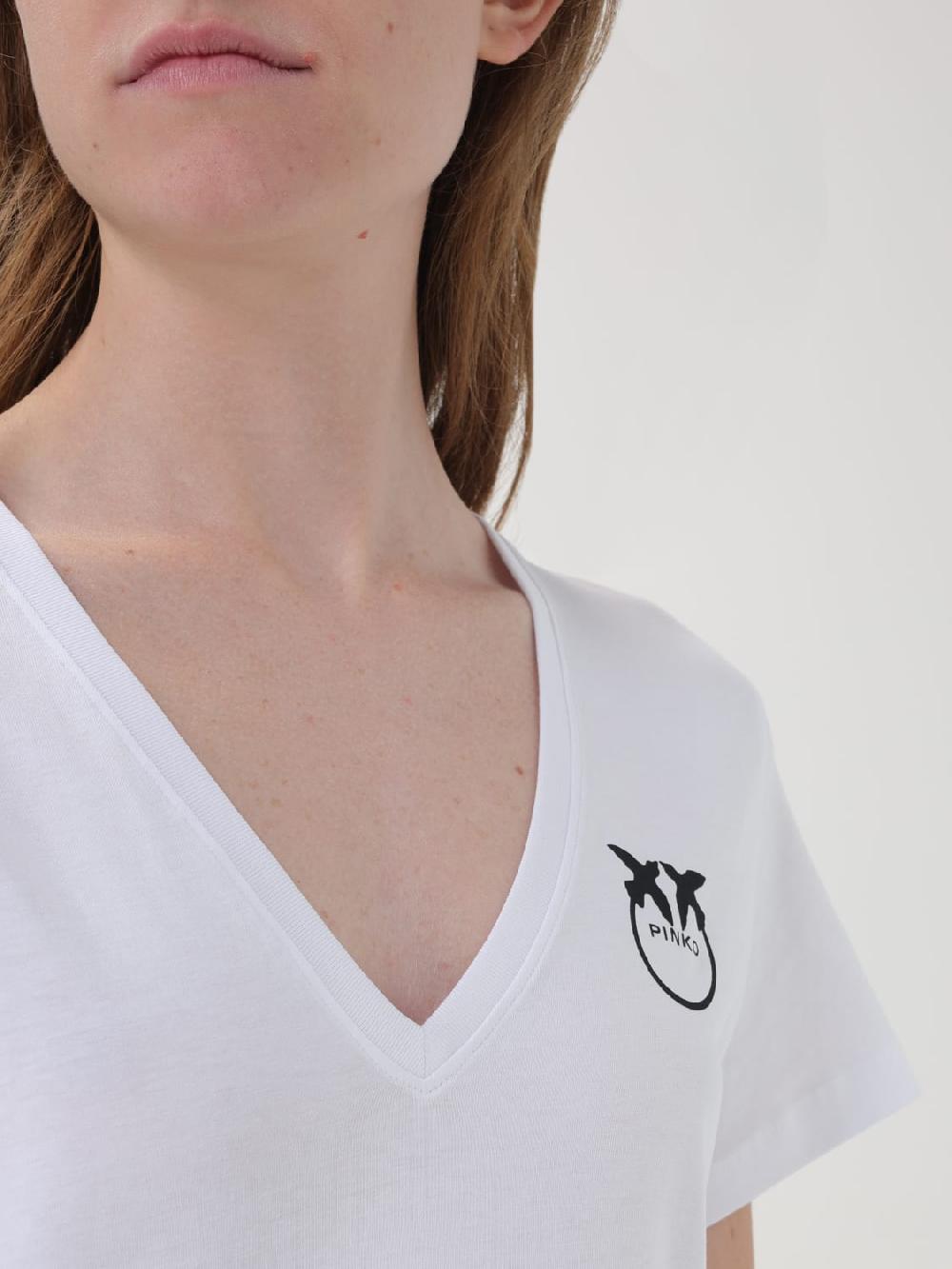 Giglio T-shirt Pinko In Cotone Con Logo