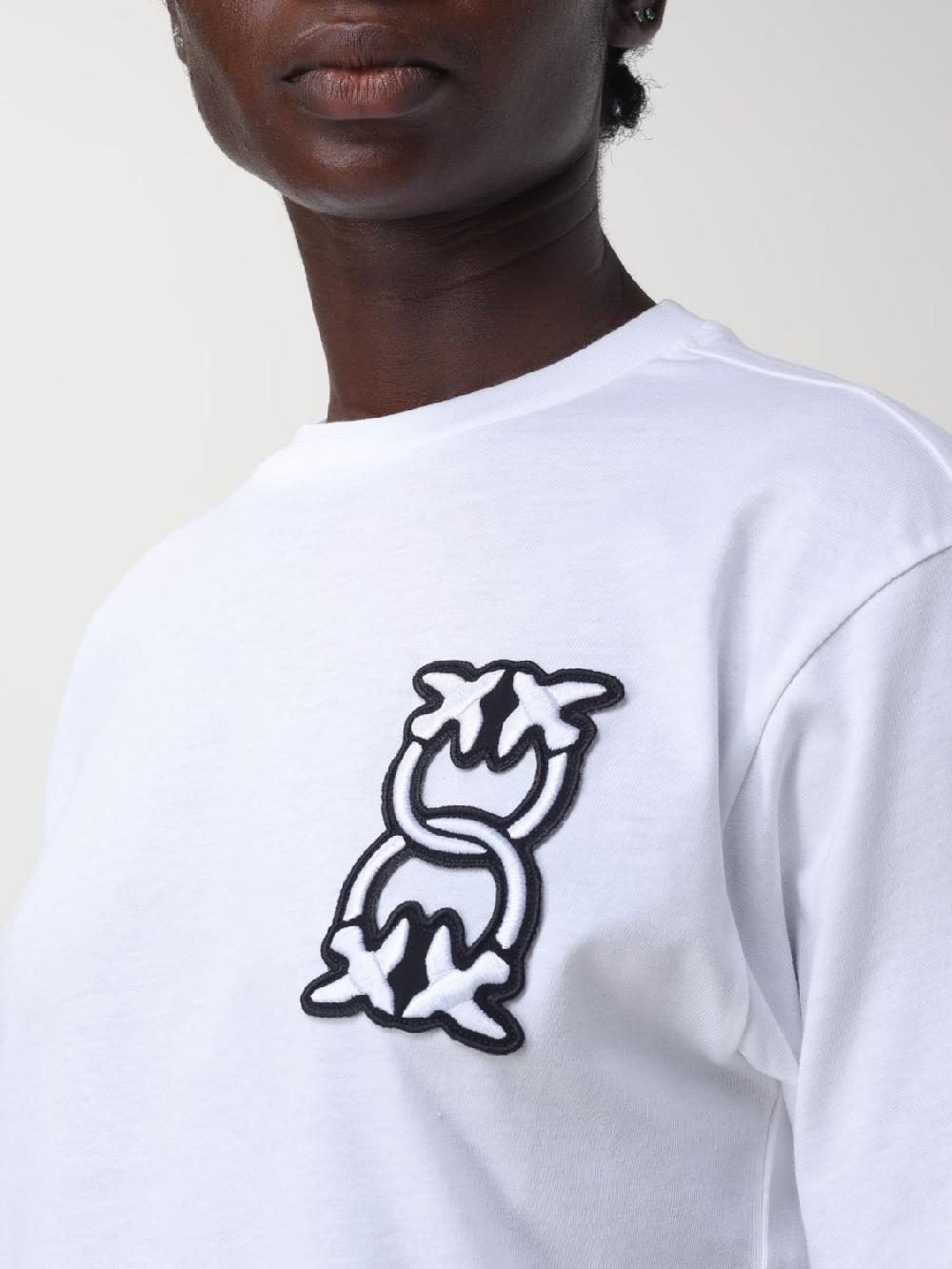 Giglio T-shirt Pinko In Cotone