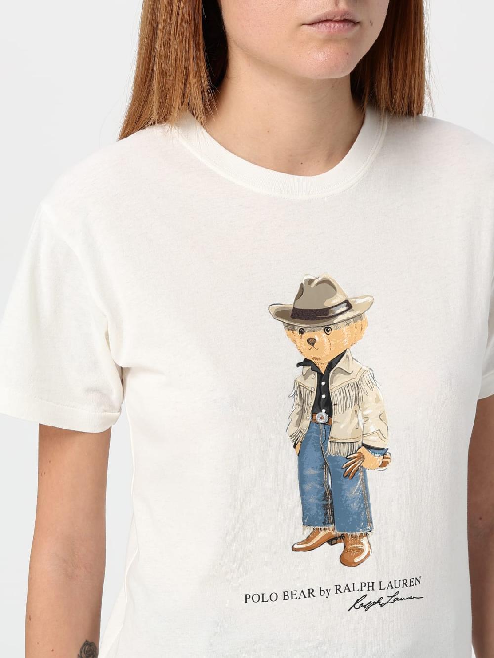 Giglio T-shirt Polo Ralph Lauren In Cotone