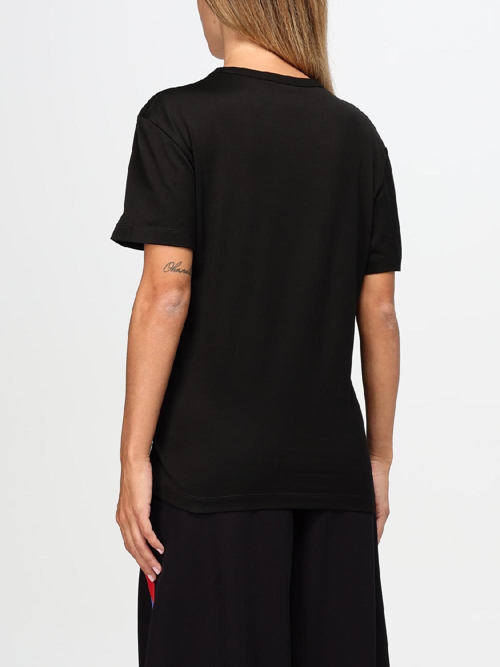 Giglio T-shirt Pucci In Cotone Con Logo