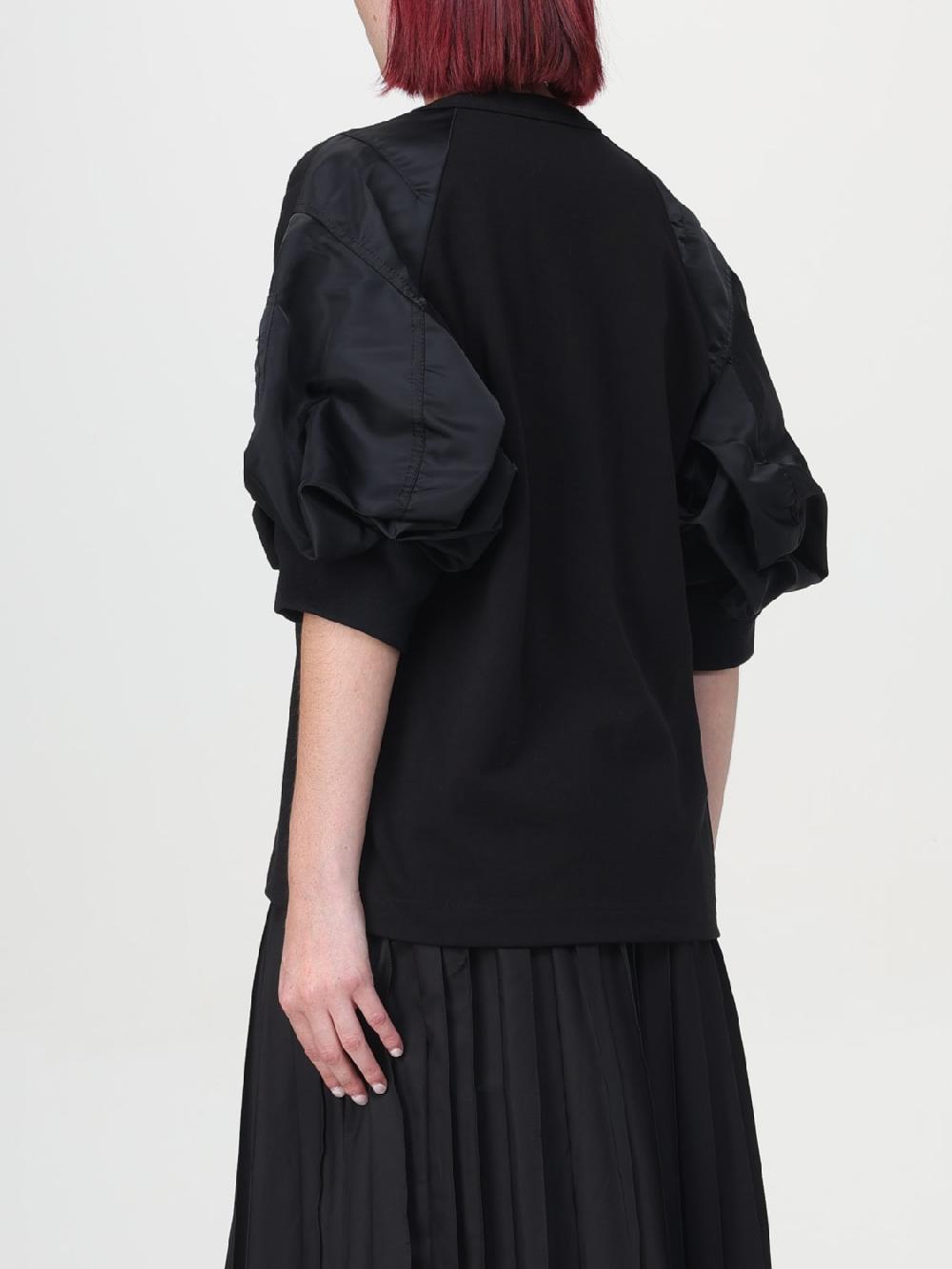 Giglio T-shirt Sacai In Cotone E Nylon