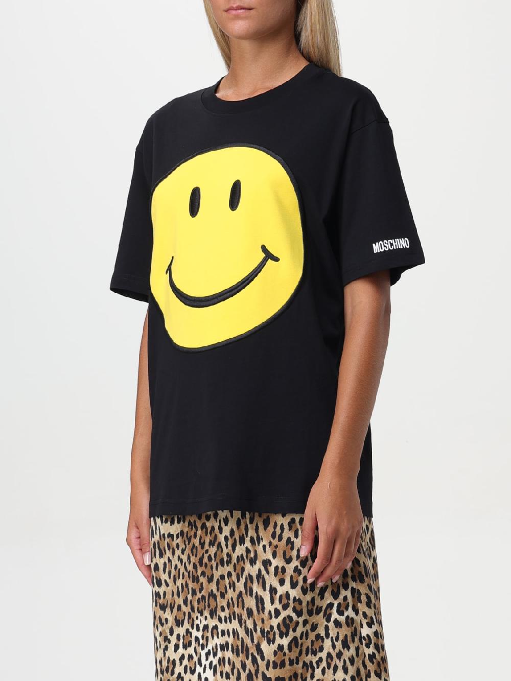 Giglio T-shirt Smiley Moschino Couture