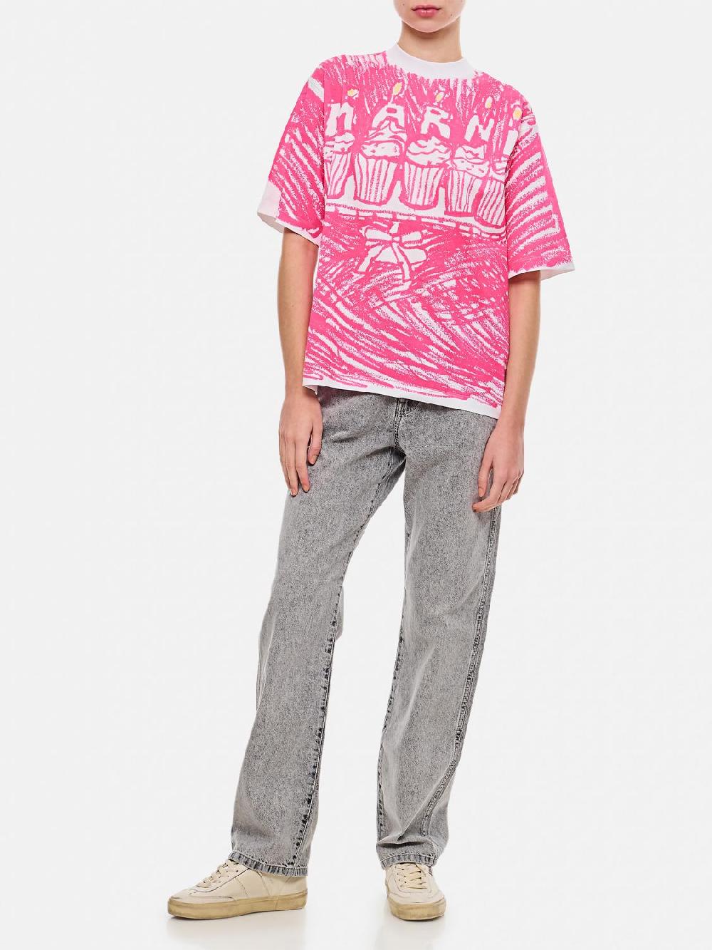 Giglio T-shirt Stampata Marni