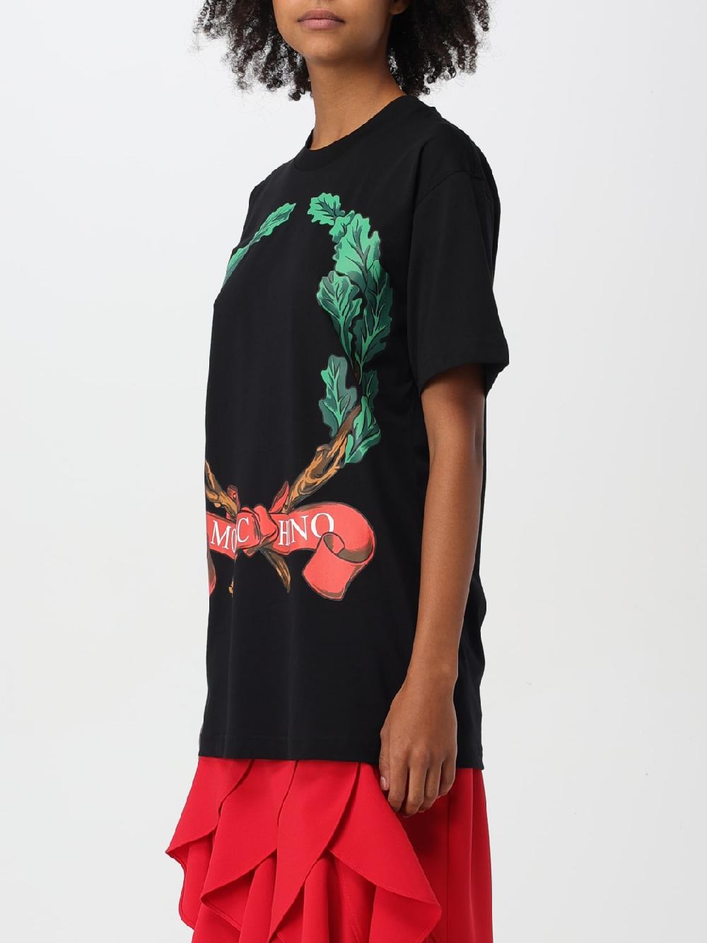 Giglio T-shirt Stampata Moschino Couture
