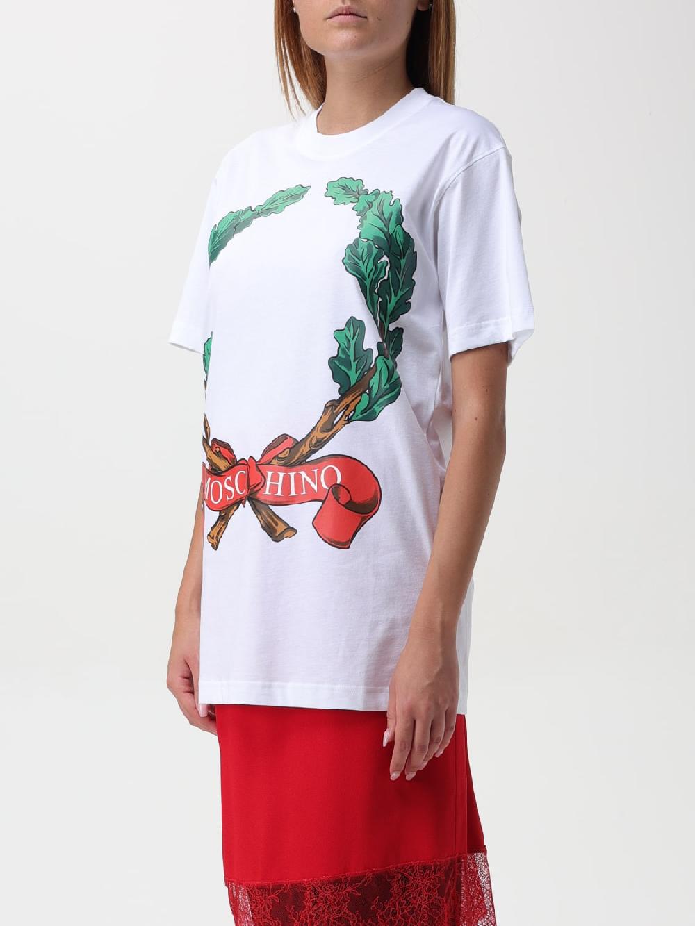 Giglio T-shirt Stampata Moschino Couture