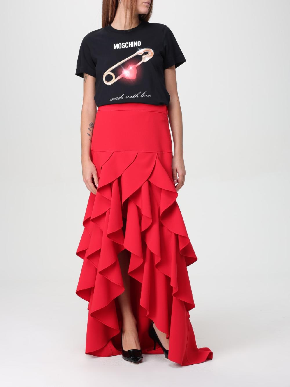 Giglio T-shirt Stampata Moschino Couture