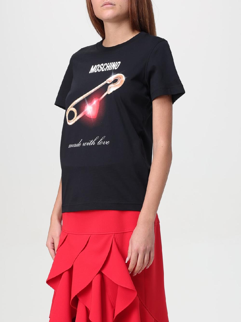 Giglio T-shirt Stampata Moschino Couture