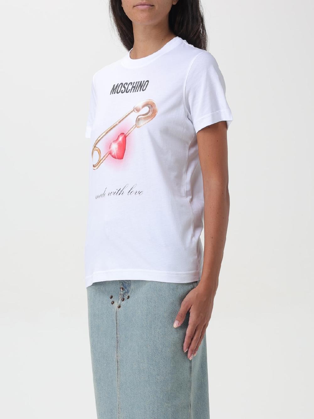 Giglio T-shirt Stampata Moschino Couture
