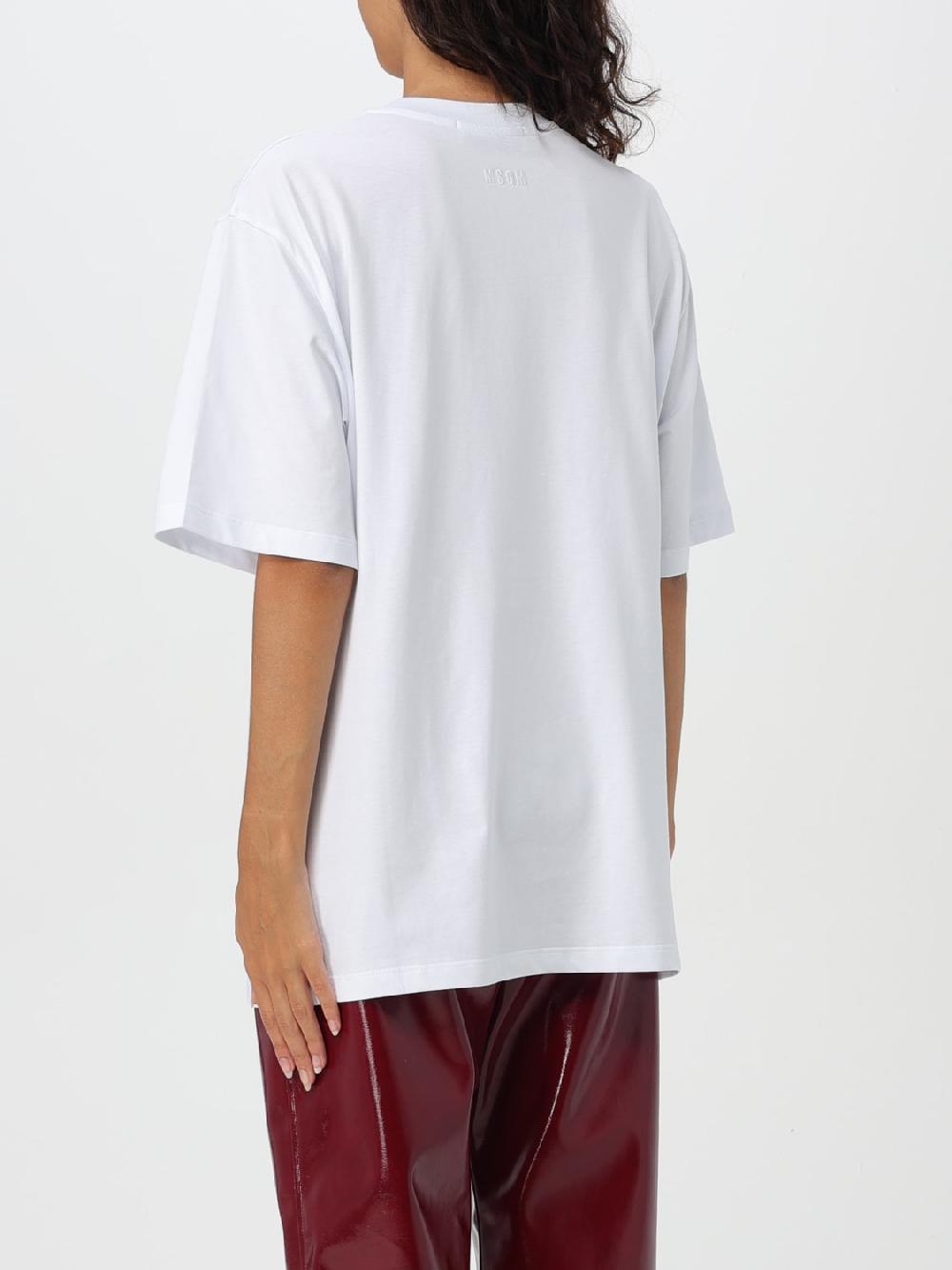 Giglio T-shirt Stampata MSGM