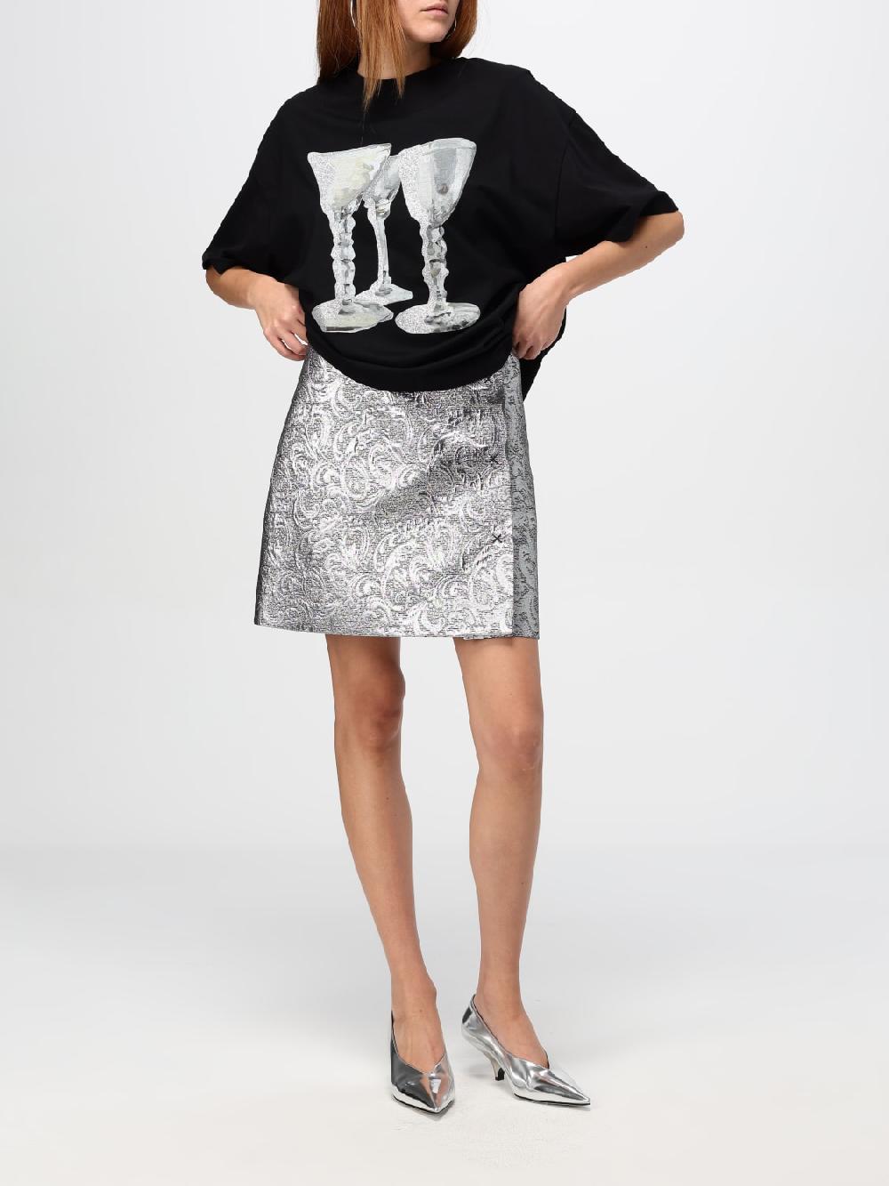 Giglio T-shirt Stampata MSGM