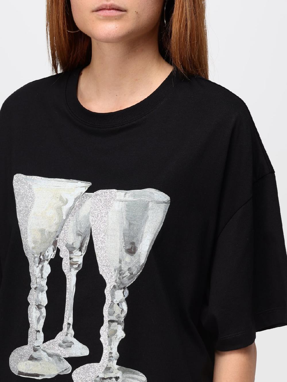 Giglio T-shirt Stampata MSGM
