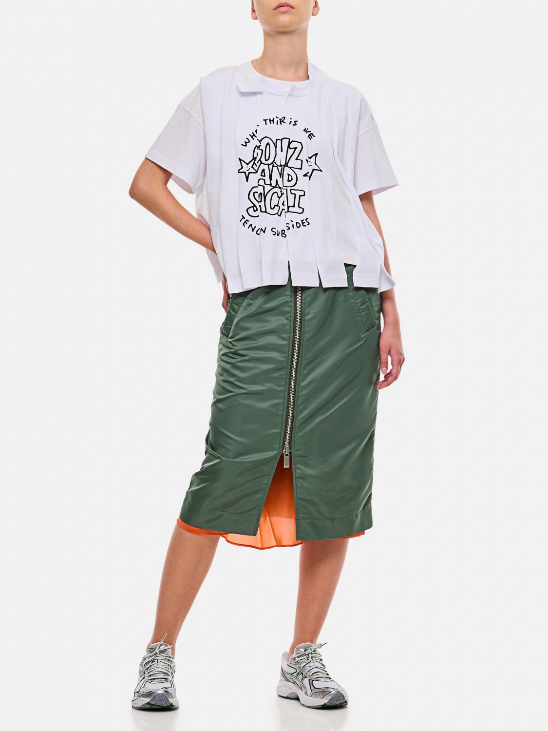 Giglio T-shirt Stampata Sacai