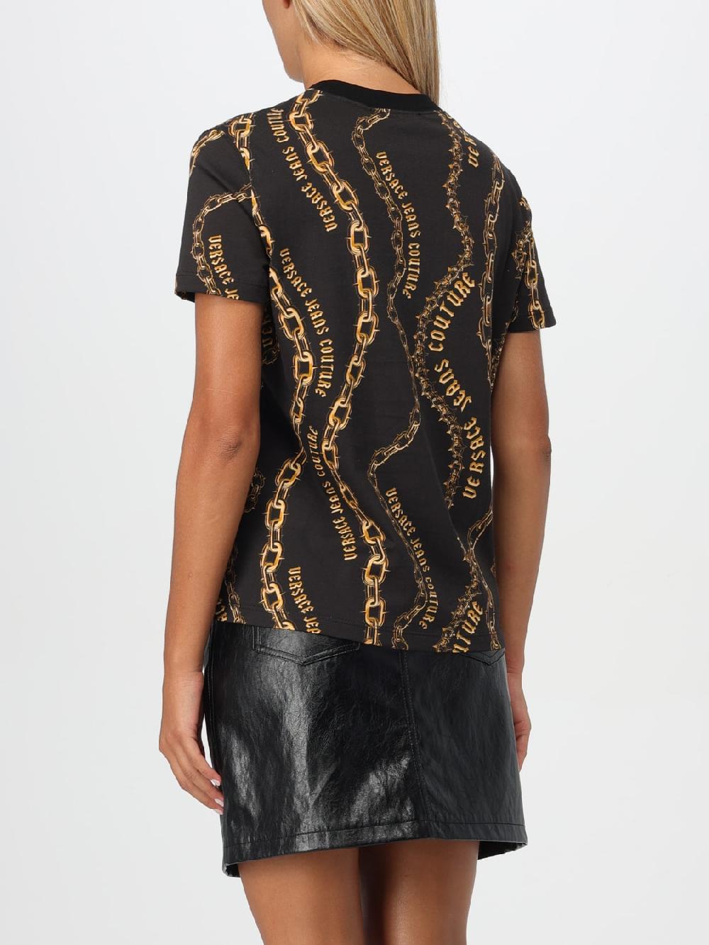 Giglio T-shirt Stampata Versace Jeans Couture