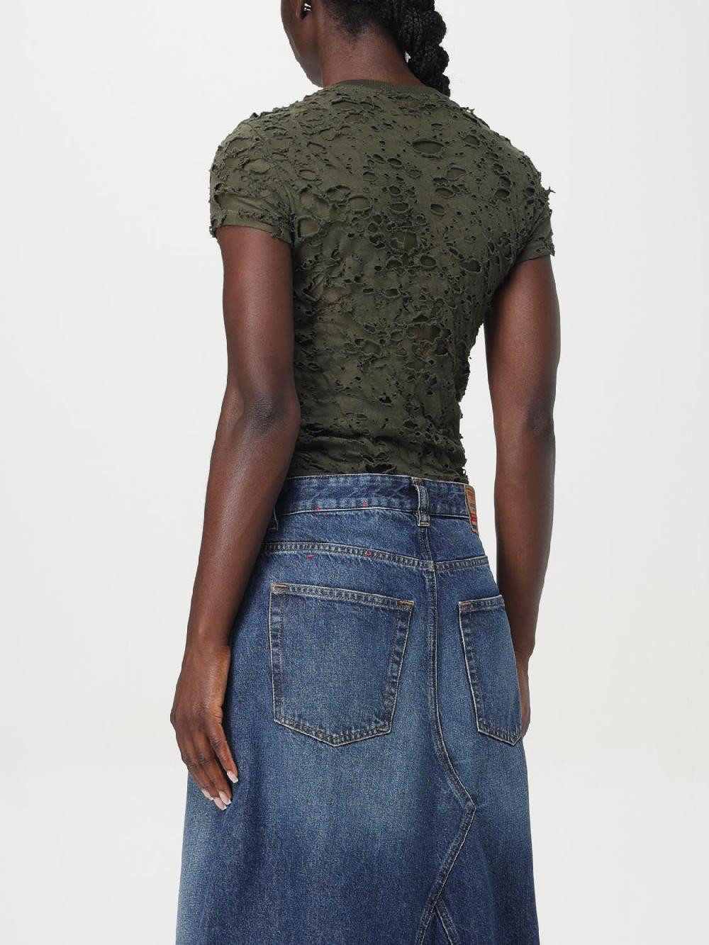 Giglio T-shirt T-Uncutie-Long-P2 Distressed Diesel