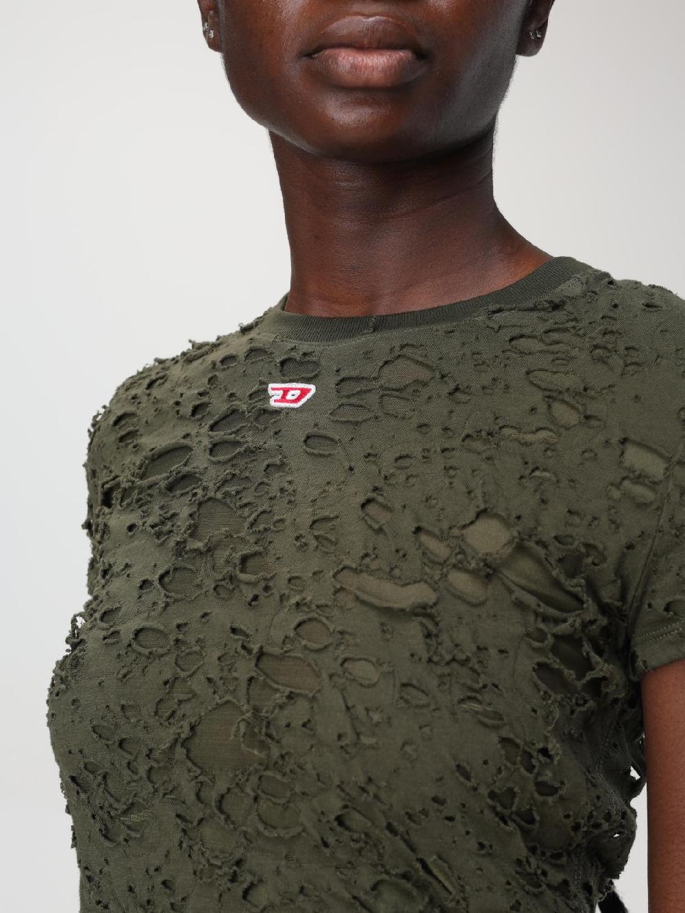 Giglio T-shirt T-Uncutie-Long-P2 Distressed Diesel