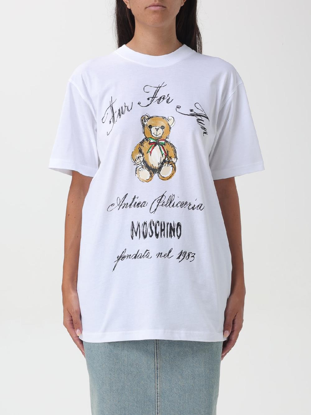 Giglio T-shirt Teddy Moschino Couture