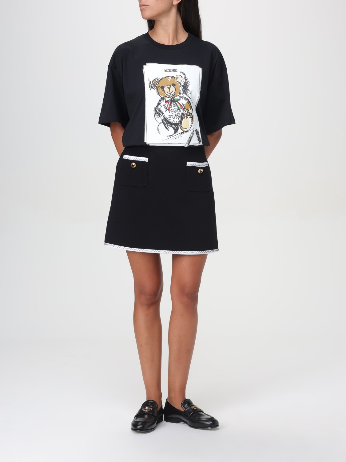 Giglio T-shirt Teddy Moschino Couture