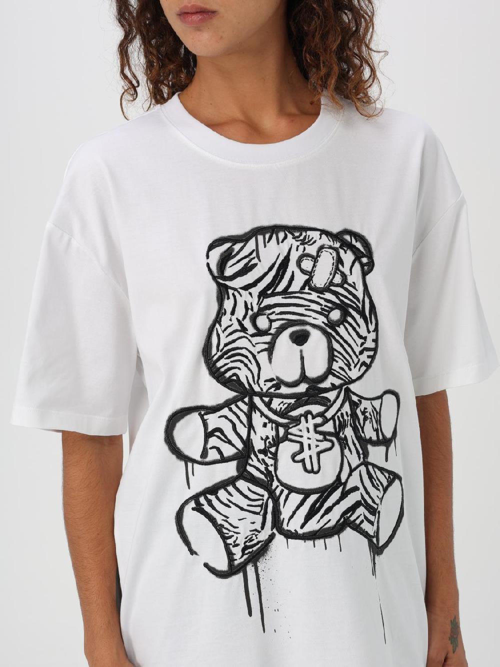 Giglio T-shirt Teddy Twinset - Actitude In Cotone