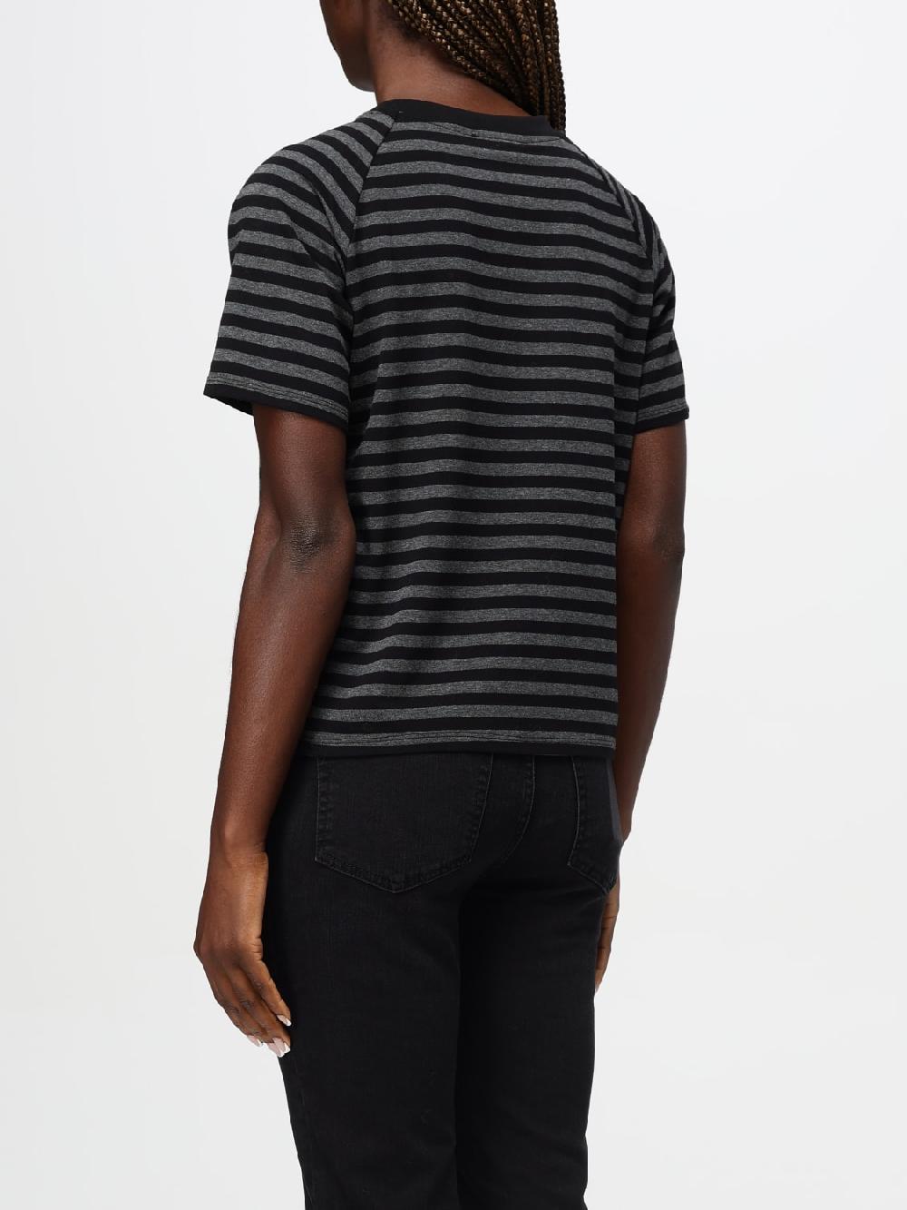 Giglio T-shirt Twinset In Cotone A Righe