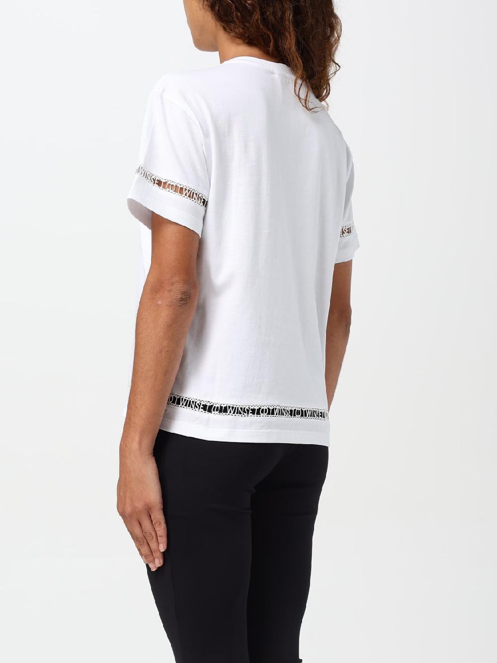 Giglio T-shirt Twinset In Cotone