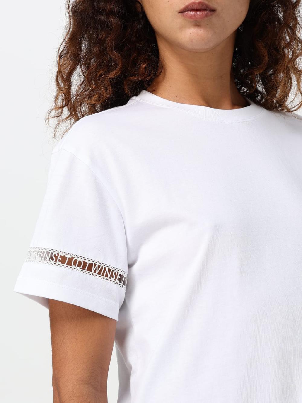 Giglio T-shirt Twinset In Cotone
