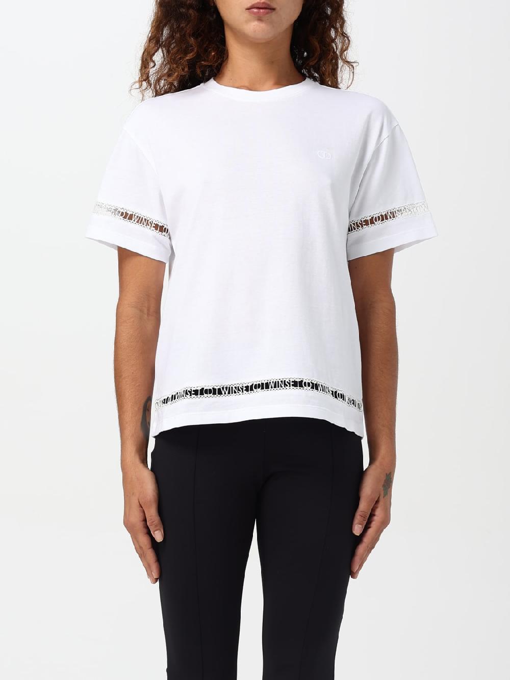 Giglio T-shirt Twinset in cotone