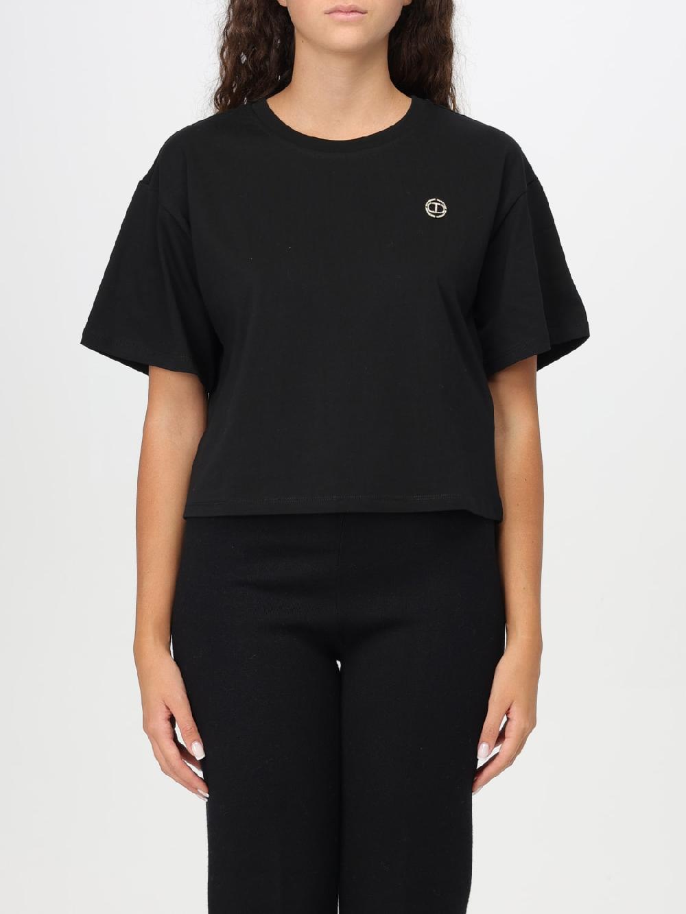 Giglio T-shirt Twinset in cotone