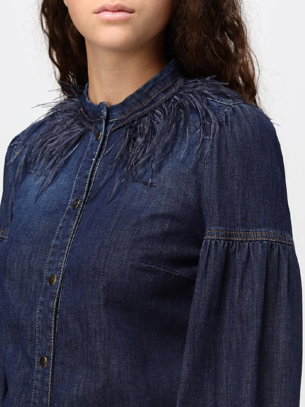 Giglio T-shirt Twinset In Denim