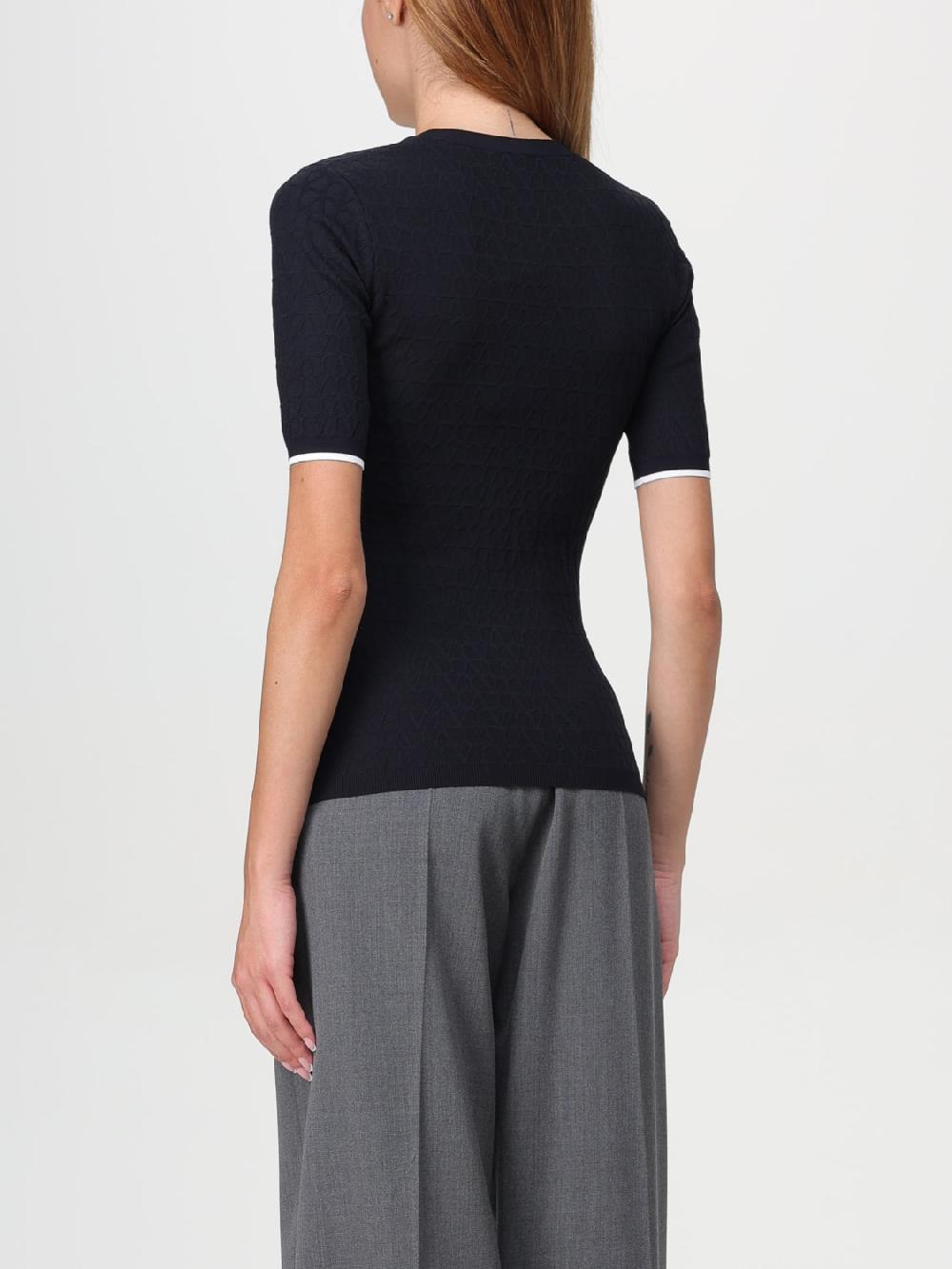 Giglio T-shirt Valentino In Viscosa Stretch