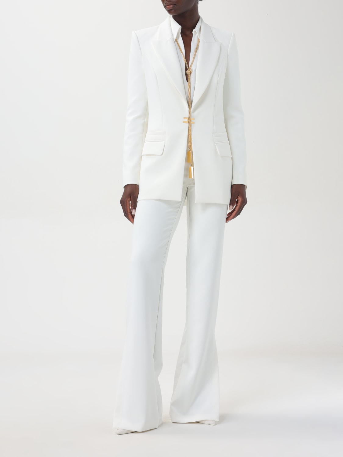 Giglio Tailleur In Crepe Elisabetta Franchi