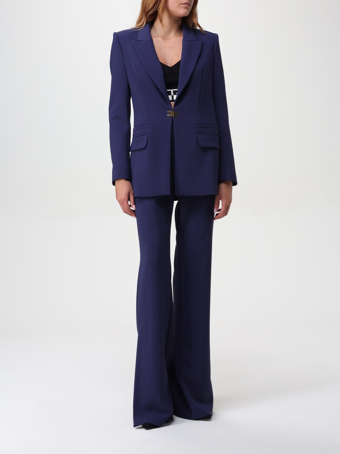 Giglio Tailleur In Crepe Elisabetta Franchi