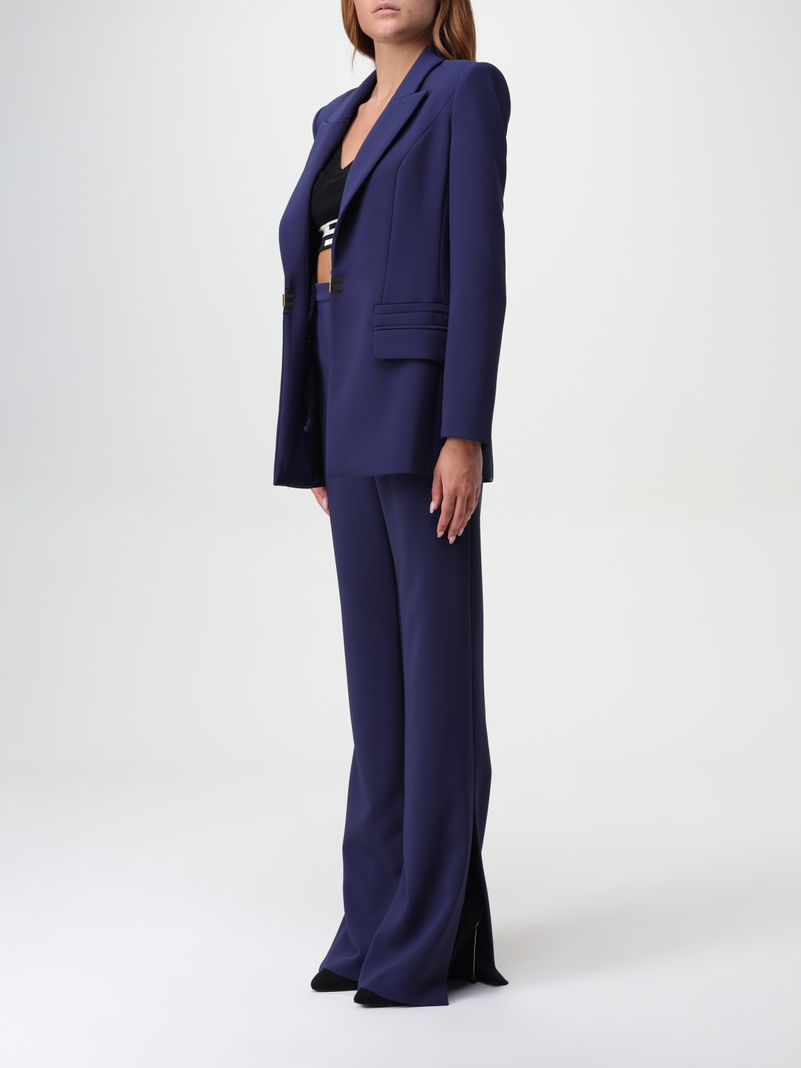 Giglio Tailleur In Crepe Elisabetta Franchi