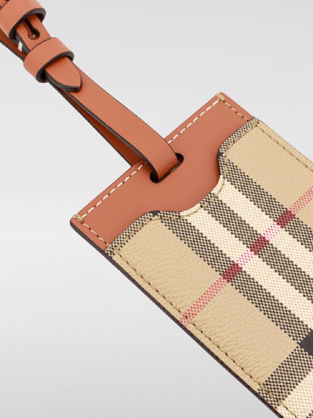 Giglio Targhetta Porte Adresse Check Burberry