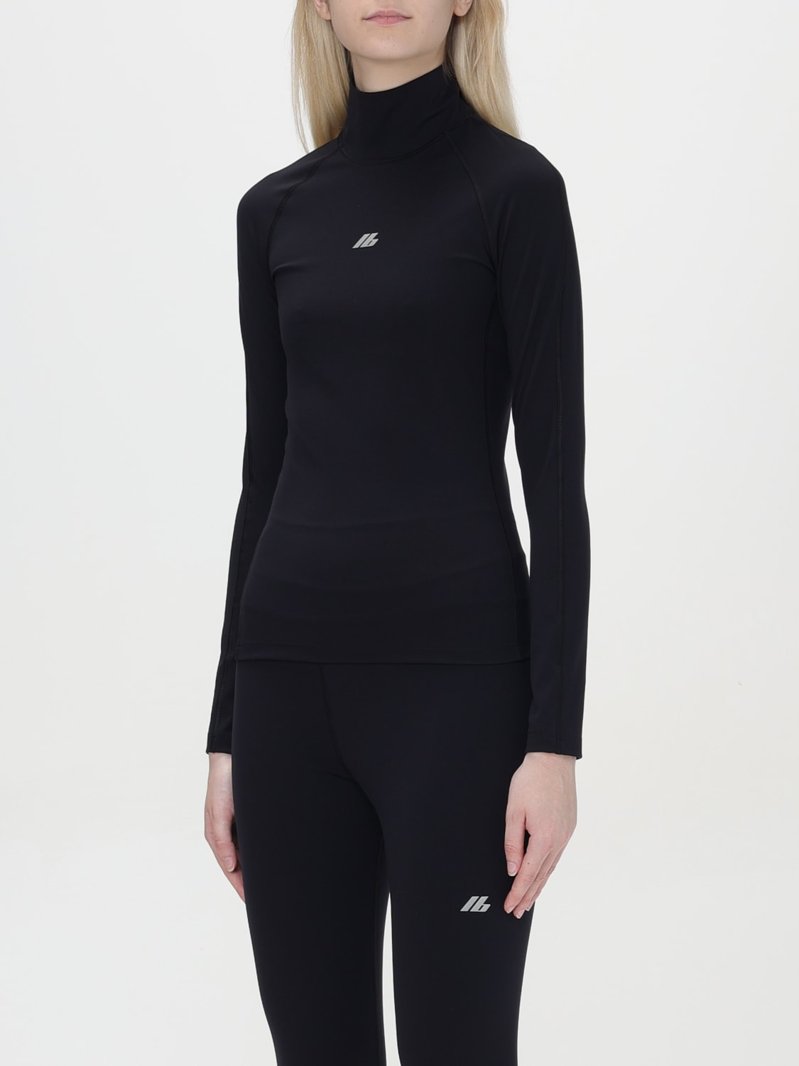 Giglio Top A Dolcevita Con Mini Logo Balenciaga