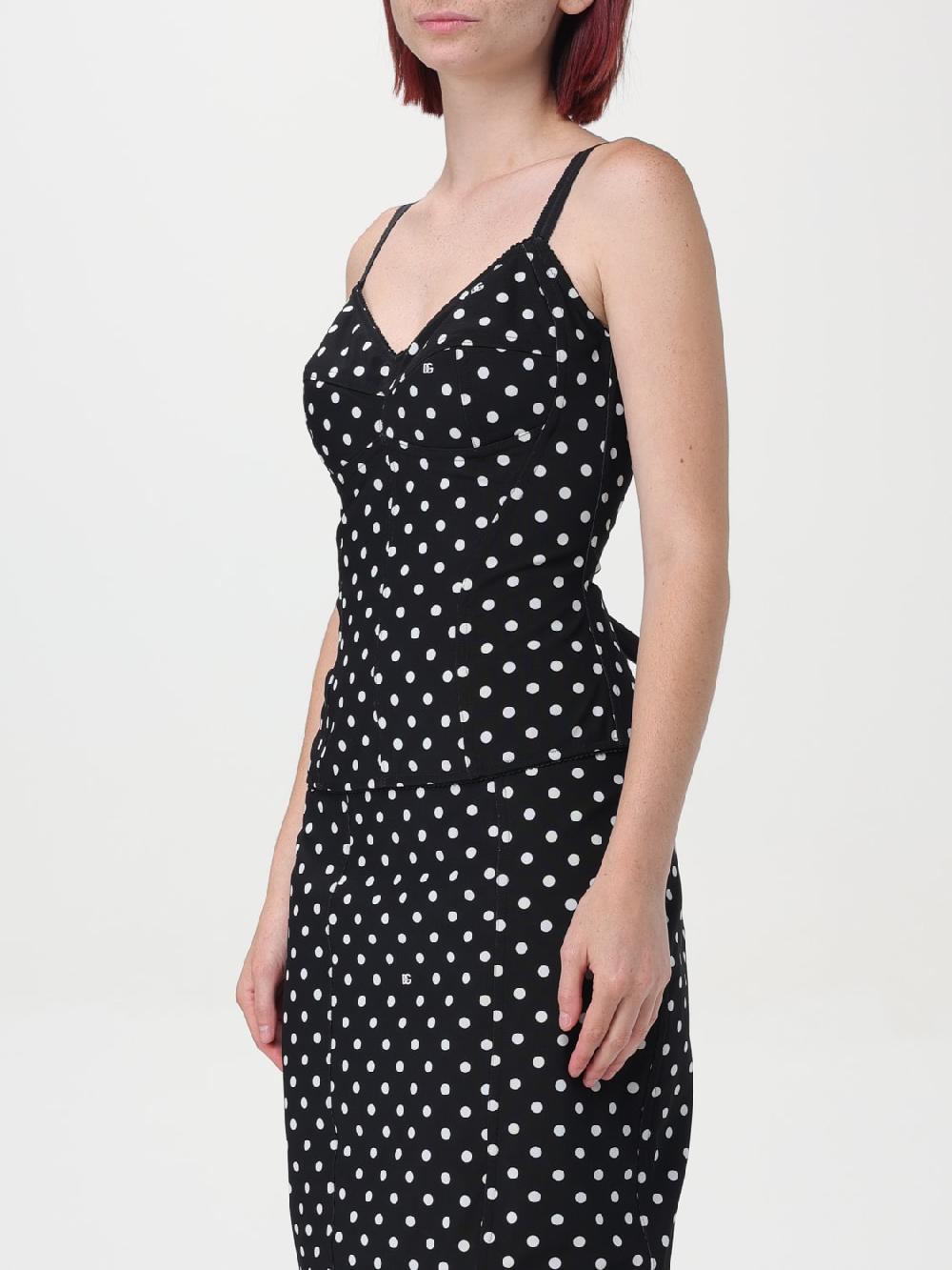 Giglio Top A Pois Dolce & Gabbana