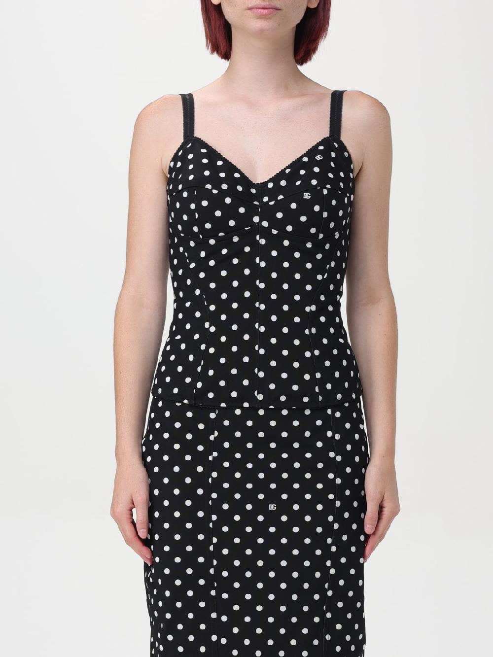 Giglio Top a pois Dolce & Gabbana