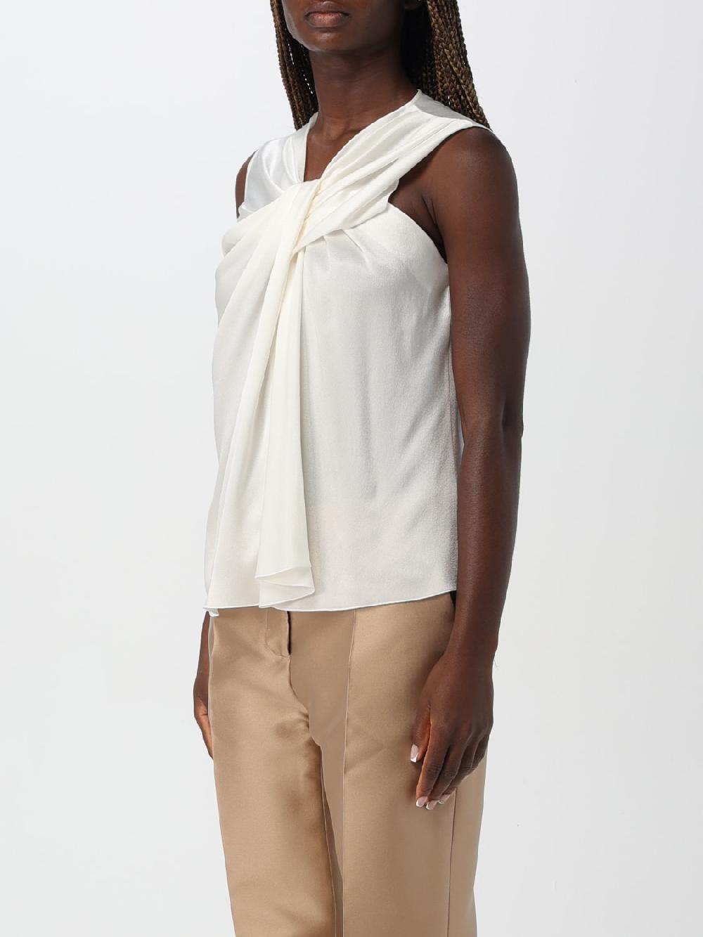 Giglio Top Alberta Ferretti In Misto Seta