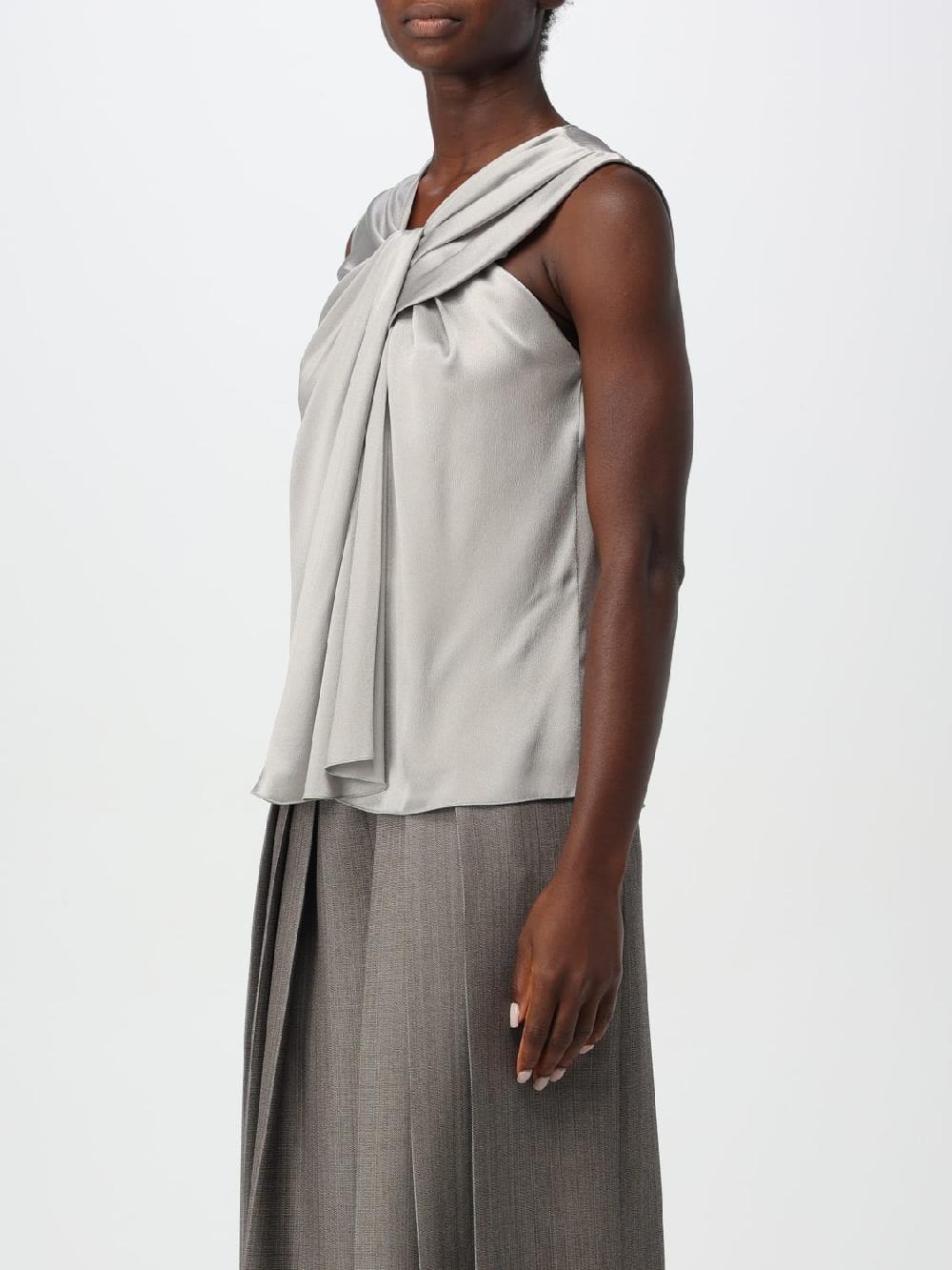 Giglio Top Alberta Ferretti In Misto Seta