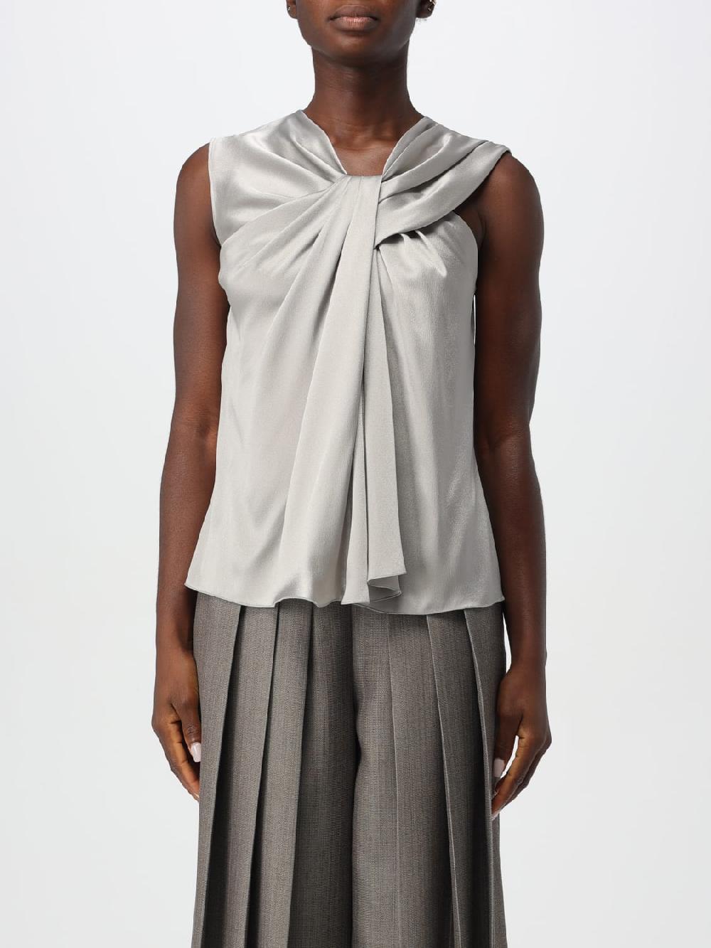 Giglio Top Alberta Ferretti in misto seta