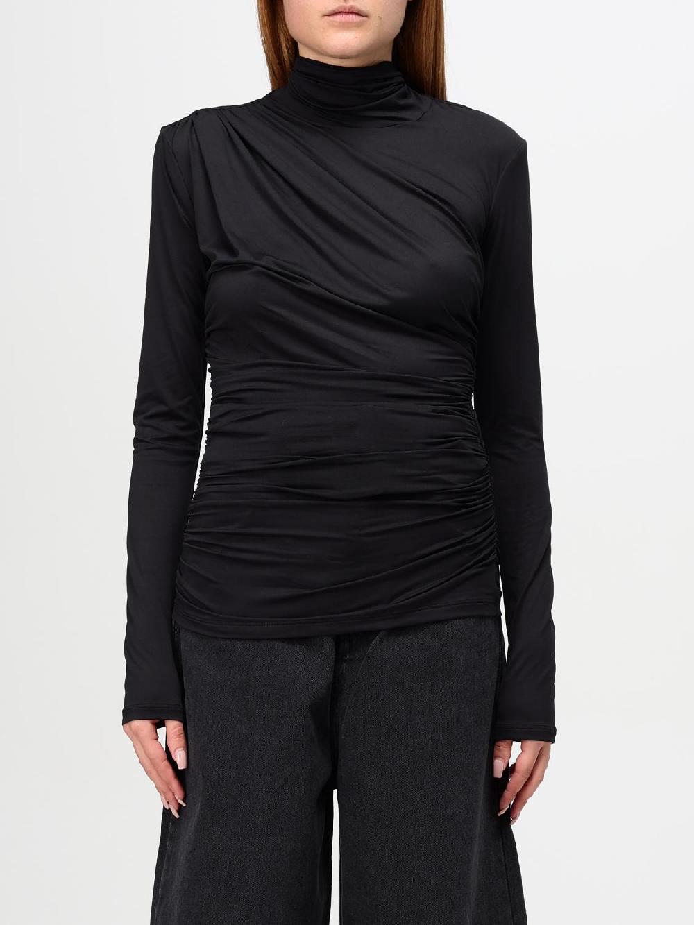 Giglio Top Aniye by in jersey drappeggiato