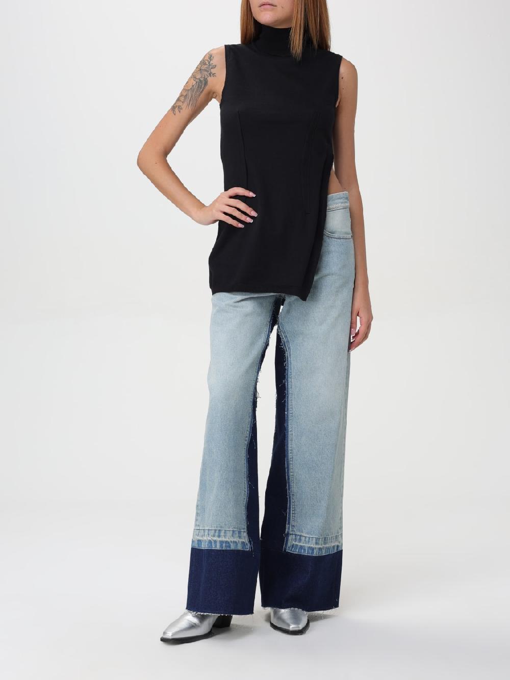 Giglio Top Asimmetrico Mm6 Maison Margiela