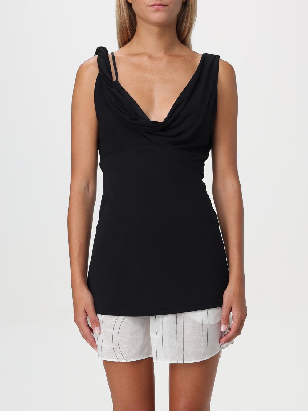 Giglio Top asimmetrico Toteme in viscosa stretch