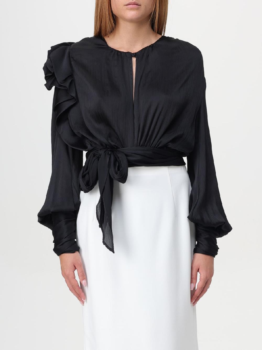 Giglio Top Aurillac con rouches Pinko