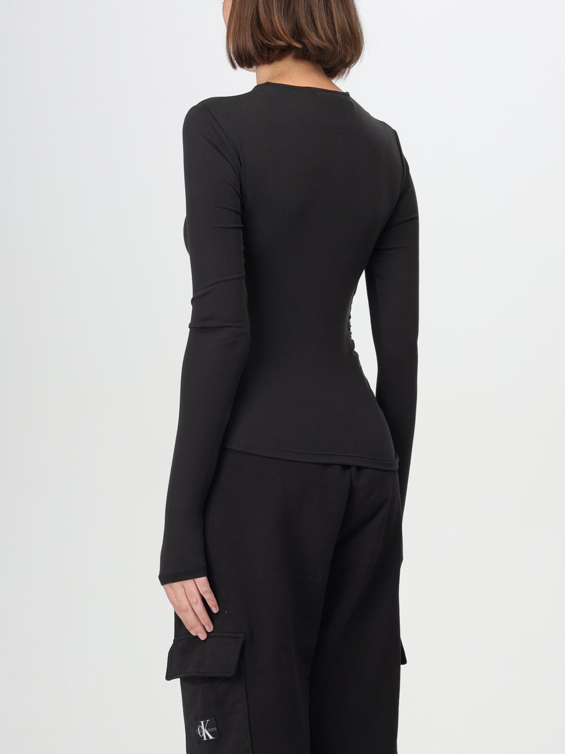 Giglio Top Basic Calvin Klein In Jersey Morbido