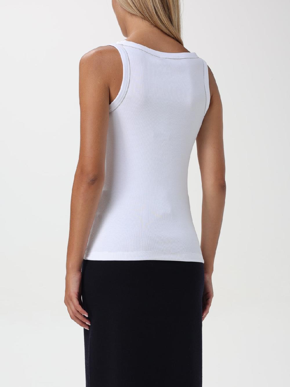 Giglio Top Basic Fabiana Filippi In Cotone Stretch