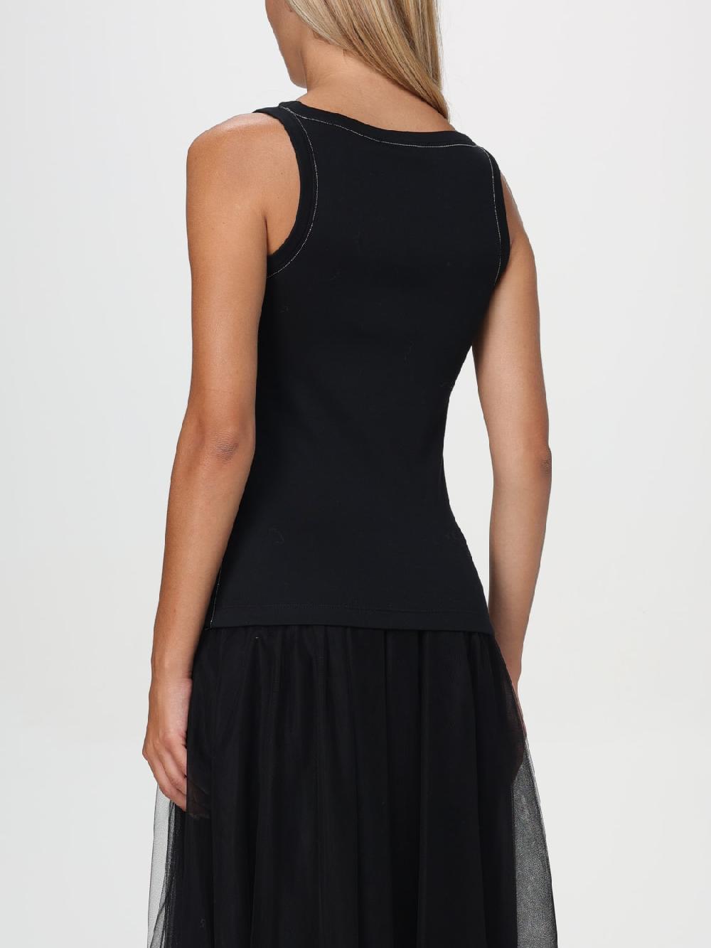 Giglio Top Basic Fabiana Filippi In Cotone Stretch